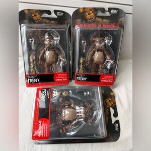 Funko Five Nights at Freddy's Brown and Black Figures